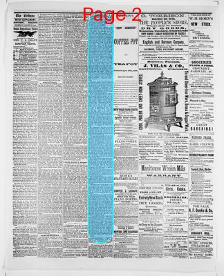 Page thumbnail for The Manitowoc Tribune