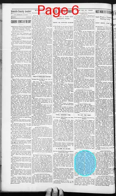 Page thumbnail for Lincoln County Leader