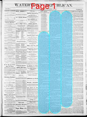 Page thumbnail for Watertown Republican
