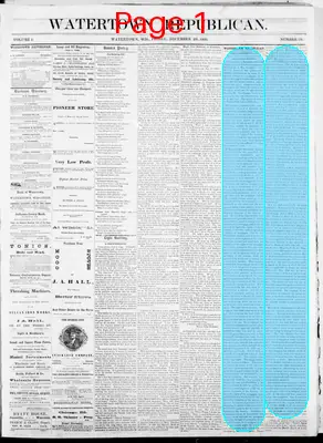 Page thumbnail for Watertown Republican