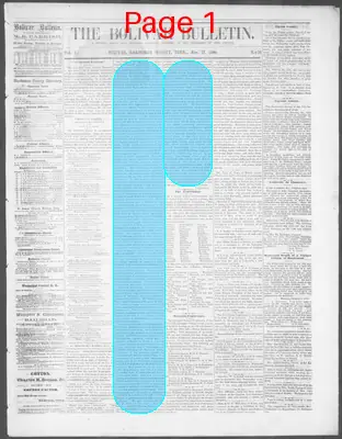 Page thumbnail for The Bolivar Bulletin