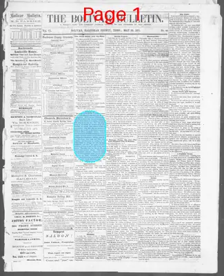 Page thumbnail for The Bolivar Bulletin