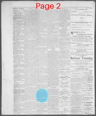 Page thumbnail for The Bolivar Bulletin