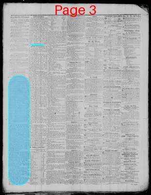 Page thumbnail for Fayetteville Observer