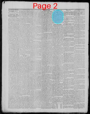 Page thumbnail for Fayetteville Observer