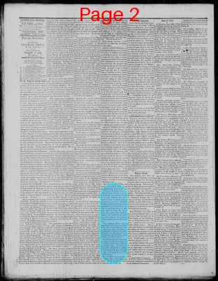 Page thumbnail for Fayetteville Observer