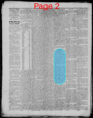 Page thumbnail for Fayetteville Observer