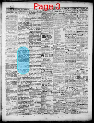 Page thumbnail for Fayetteville Observer