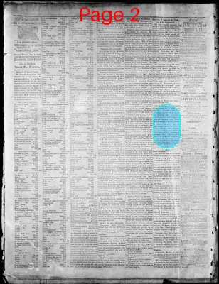 Page thumbnail for Fayetteville Observer