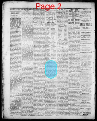 Page thumbnail for Fayetteville Observer