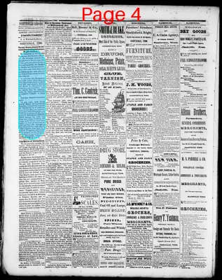 Page thumbnail for Fayetteville Observer