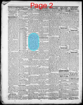 Page thumbnail for Fayetteville Observer