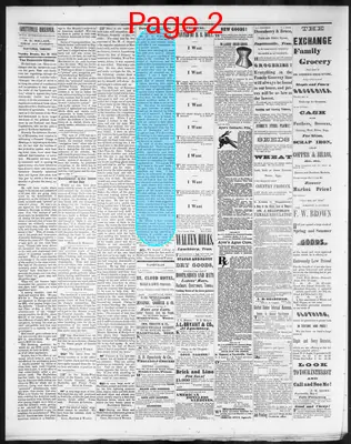 Page thumbnail for Fayetteville Observer