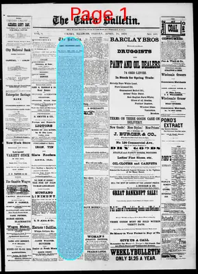 Page thumbnail for The Cairo Bulletin