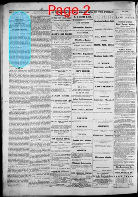 Page thumbnail for Knoxville Daily Chronicle