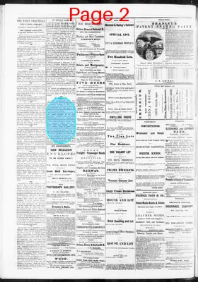 Page thumbnail for Knoxville Daily Chronicle