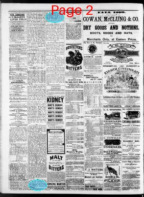 Page thumbnail for Knoxville Daily Chronicle