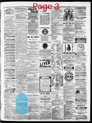 Page thumbnail for Knoxville Daily Chronicle