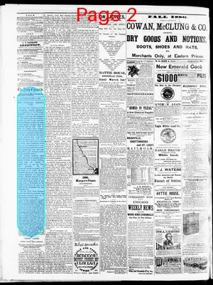 Page thumbnail for Knoxville Daily Chronicle