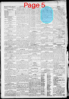 Page thumbnail for Knoxville Weekly Chronicle