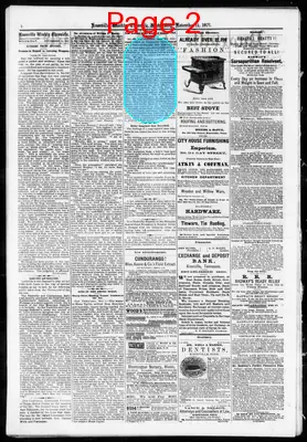Page thumbnail for Knoxville Weekly Chronicle