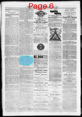 Page thumbnail for Knoxville Weekly Chronicle