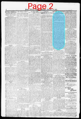 Page thumbnail for Knoxville Weekly Chronicle