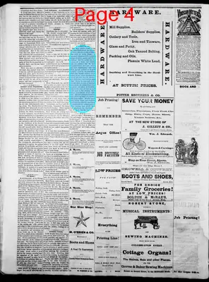 Page thumbnail for Alpena Weekly Argus