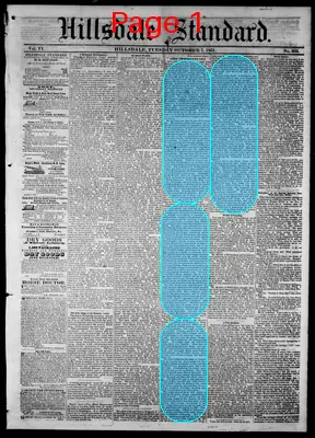 Page thumbnail for The Hillsdale Standard