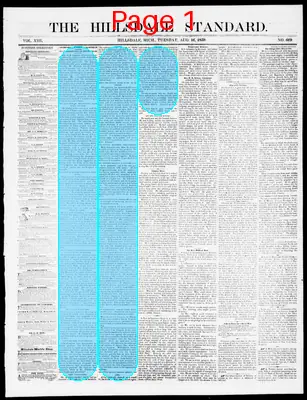 Page thumbnail for The Hillsdale Standard