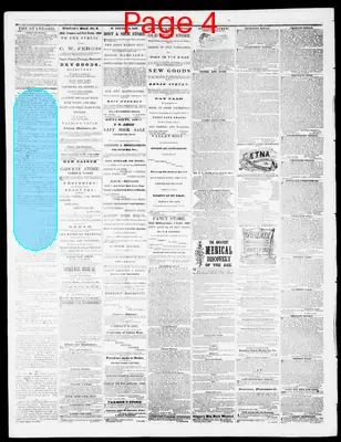 Page thumbnail for The Hillsdale Standard