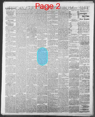Page thumbnail for The Morristown Gazette