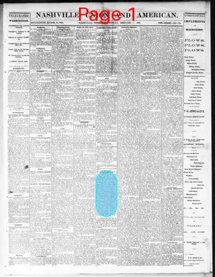 Page thumbnail for Nashville Union And American