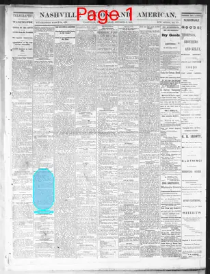 Page thumbnail for Nashville Union And American