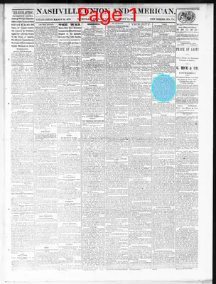 Page thumbnail for Nashville Union And American