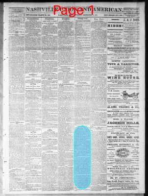 Page thumbnail for Nashville Union And American