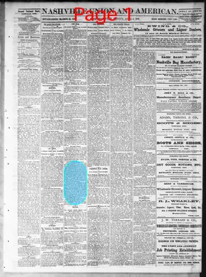 Page thumbnail for Nashville Union And American