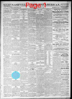 Page thumbnail for Nashville Union And American