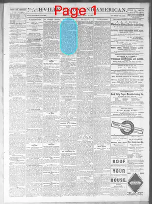 Page thumbnail for Nashville Union And American