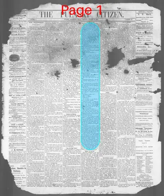 Page thumbnail for The Pulaski Citizen
