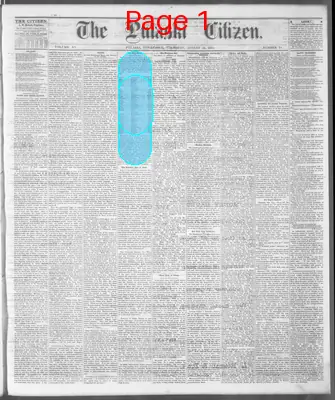 Page thumbnail for The Pulaski Citizen