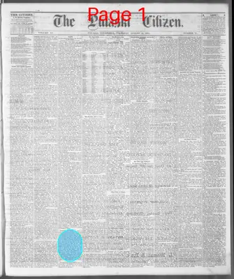 Page thumbnail for The Pulaski Citizen