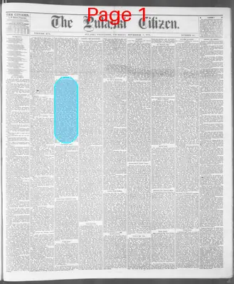Page thumbnail for The Pulaski Citizen