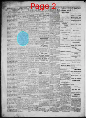 Page thumbnail for The Marietta Journal