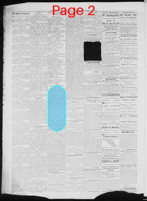 Page thumbnail for The Marietta Journal