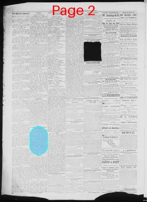 Page thumbnail for The Marietta Journal