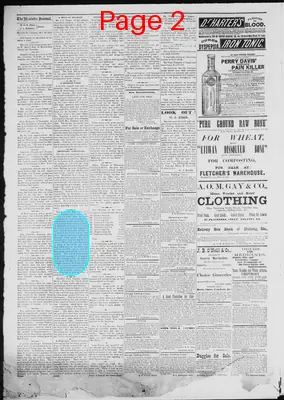 Page thumbnail for The Marietta Journal