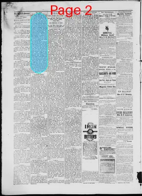 Page thumbnail for The Marietta Journal