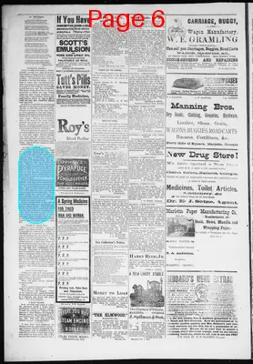 Page thumbnail for The Marietta Journal