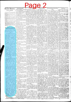 Page thumbnail for The Bossier Banner